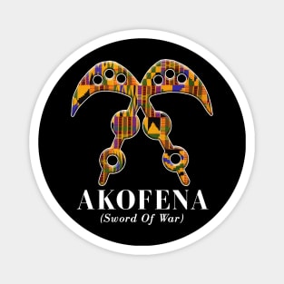 Akofena (Sword of War) Magnet